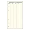 Ring calendar insert SATURNUS M365 cost planner yellow sheet