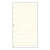 Ring calendar insert SATURNUS S326 lined notepad yellow sheet