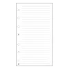 Ring calendar insert SATURNUS S326/F lined notepad white flat