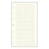 Ring calendar insert SATURNUS S327 square grid notepad with yellow sheet