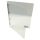 Ring book A/4 20 mm 4 rings transparent white