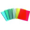 Ring book A/4 20 mm 4 rings transparent blue