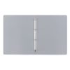 Ring book PASTELINI A/4 4 rings PP 20 mm grey