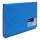 Accordion folder EAGLE 12-piece rubber blue