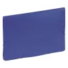 Accordion folder EAGLE 12-piece rubber blue