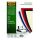 Back sheet FELLOWES Delta A/4 250 g matt leather effect white 100/pc