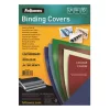 Back cover FELLOWES Delta A/4 250 g matt leather effect royal blue 100/pc