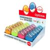 Sharpener and eraser display OPTIMA 1-hole container plastic 24 pieces