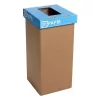 Waste storage cardboard for selective 20 L paper with Hungarian inscription