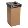Waste storage cardboard for selective 20 L mixed waste with Hungarian inscription