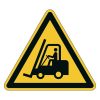 Information sticker DURABLE Caution forklift 430x430 mm yellow