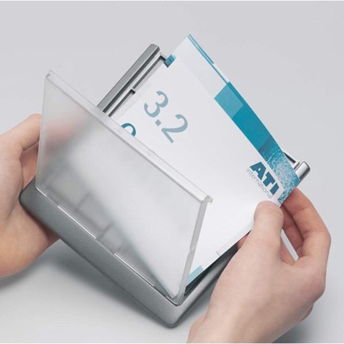 Dashboard DURABLE Click Sign 149x52.5 mm graphite