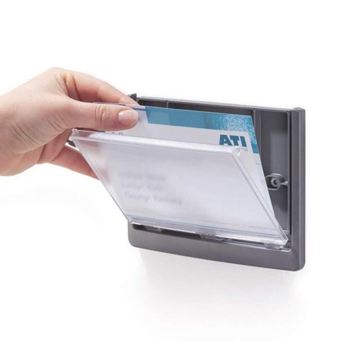 Dashboard DURABLE Click Sign 149x52.5 mm graphite