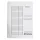 File folder FORTUNA bandage white