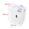 Shredder HSM Shredstar X6 Pro confetti 6 sheets
