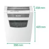 Shredder LEITZ IQ Home Office confetti P4 10 sheets white