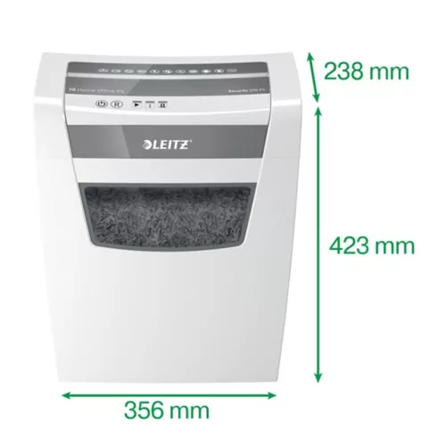 Shredder LEITZ IQ Home Office confetti P4 10 sheets white