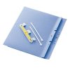 File organizer PLUS Zero Max A/4 expandable 18-118 mm blue