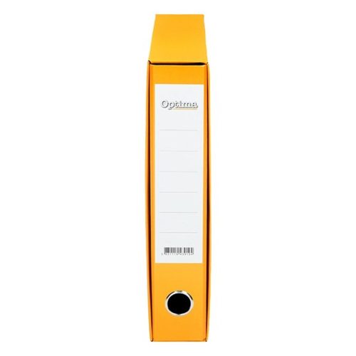 File organizer case OPTIMA A/4 50mm yellow