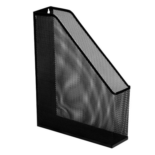 Document slipper with metal mesh 75 mm black