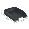 Document tray LEITZ Plus red