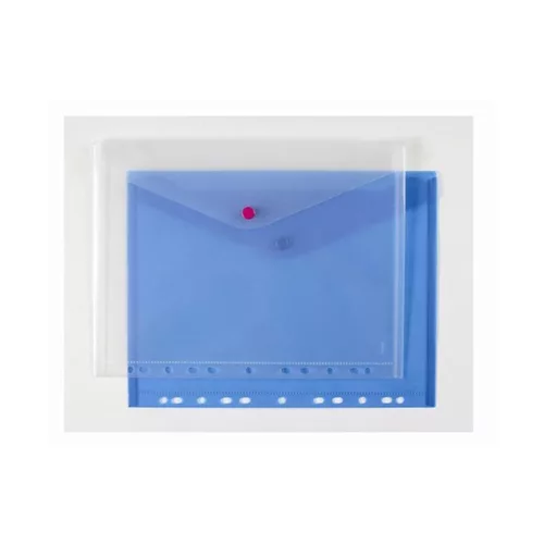 Briefcase A/4 with tie-down patent transparent
