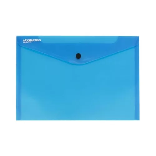 Briefcase E-COLLECTION A/5 patent blue