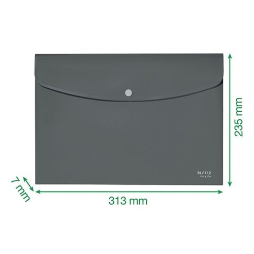 Briefcases LEITZ Recycle A/4 PP patent blue