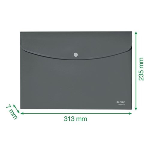 Briefcases LEITZ Recycle A/4 PP patent green
