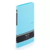 Document folder PASTELINI A/4 20 pockets blue