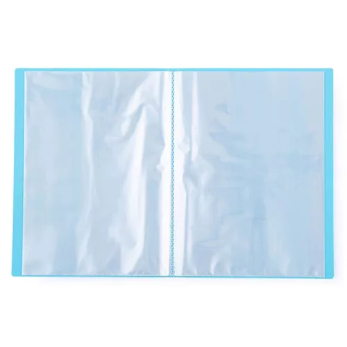 Document folder PASTELINI A/4 20 pockets blue