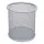 Stationery holder with metal mesh OPTIMA silver