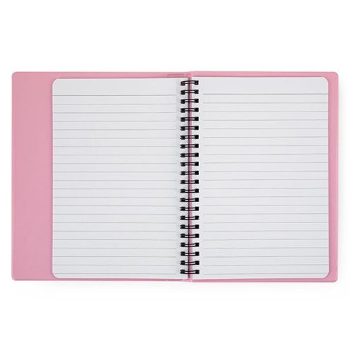 Lined notebook PASTELINI A/5 60 sheets with spiral hard cover