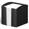 Cube holder DURABLE Eco plastic 10x10 cm filled black