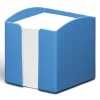 Cube holder DURABLE Eco plastic 10x10 cm filled blue