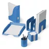Cube holder DURABLE Eco plastic 10x10 cm filled blue
