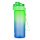 Water bottle OXY CLICK plastic BPA-free 600 ml Ombre blue-green