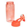 Water bottle WABO plastic BPA-free 550 ml coral