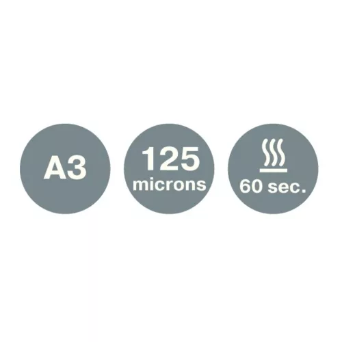 Laminating machine LEITZ iLAM Office A/3 silver