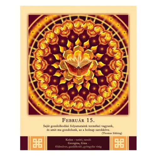 Mandala perpetual calendar 2.