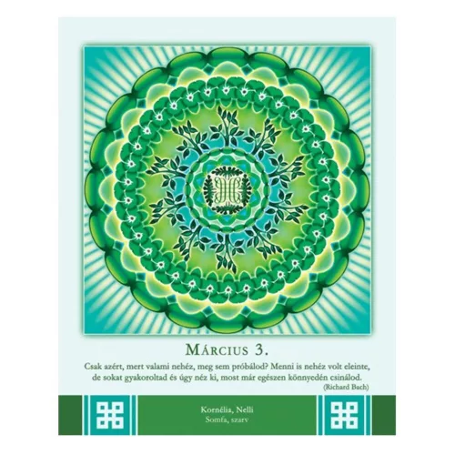 Mandala perpetual calendar 2.