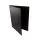 Folder with zipper A/5 pvc vertical black