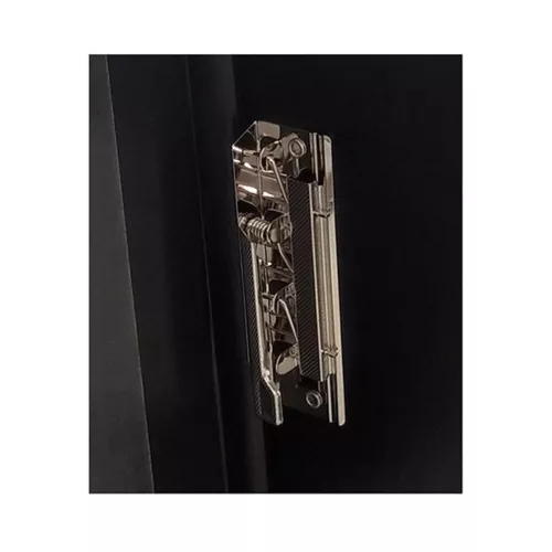 Folder with zipper A/5 pvc vertical black