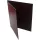 Folder with zipper FORTUNA A/4 pvc burgundy