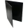 Folder with zipper FORTUNA A/4 pvc black