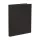 Folder with zipper OPTIMA A/4 cardboard black