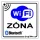 Sticker WI-FI zone white "B"