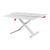 Workstation LEITZ Ergo Cozy sitting/standing with extendable keyboard holder
