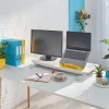 Workstation LEITZ Ergo Cozy sitting/standing with extendable keyboard holder