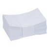 Business envelope KASKAD folded 70x105mm 07 white 100 pieces